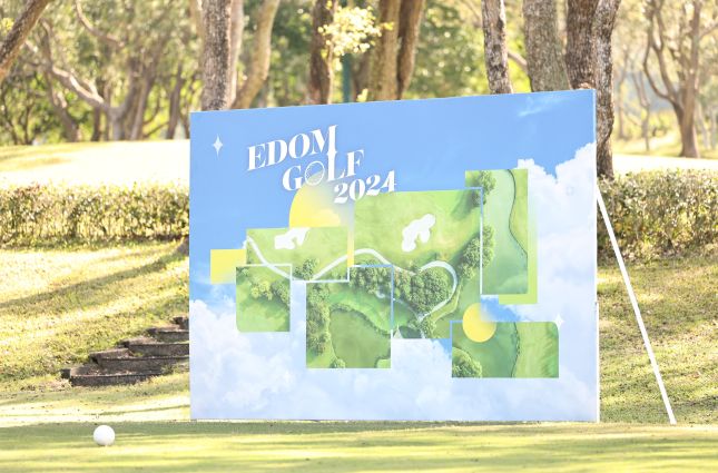 EDOM Golf 2024 Backdrop
